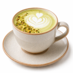 Pistachio latte